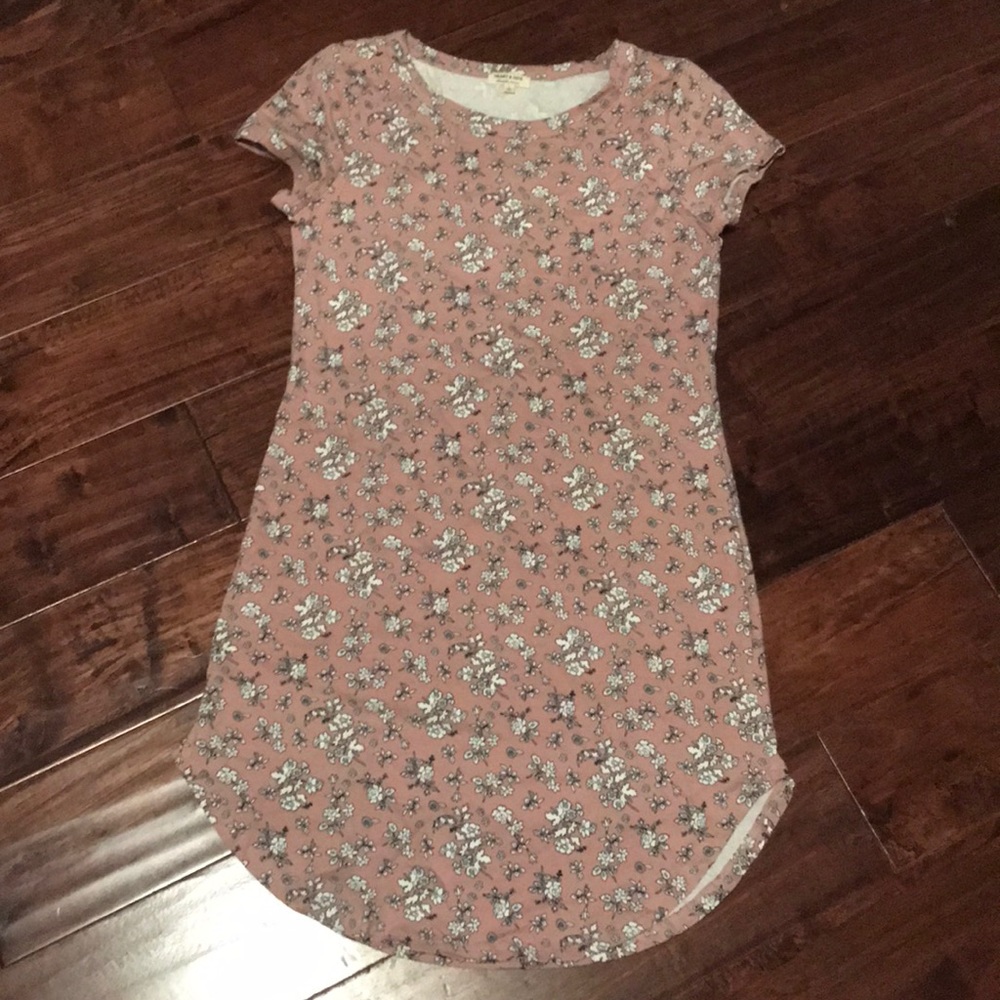 Tight t-shirt dress